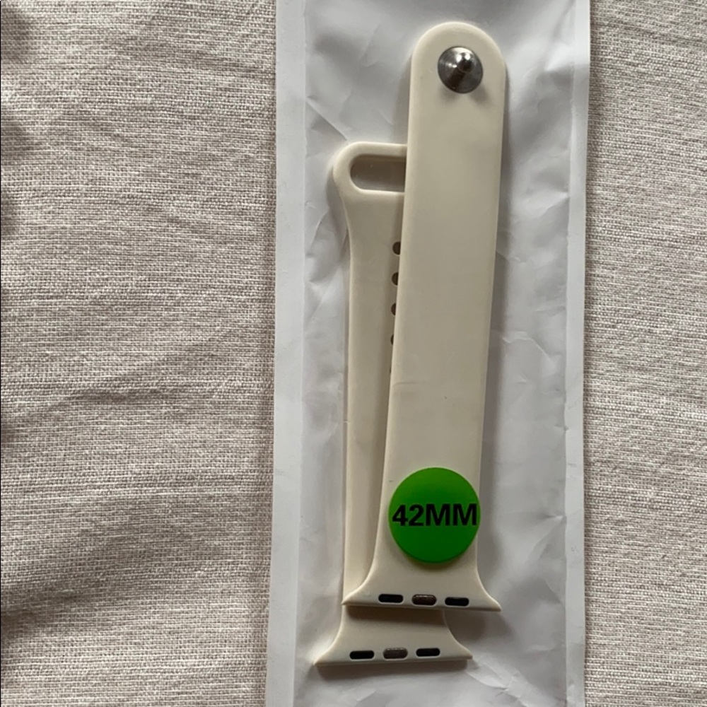 Apple Watch band 42mm in Antique White